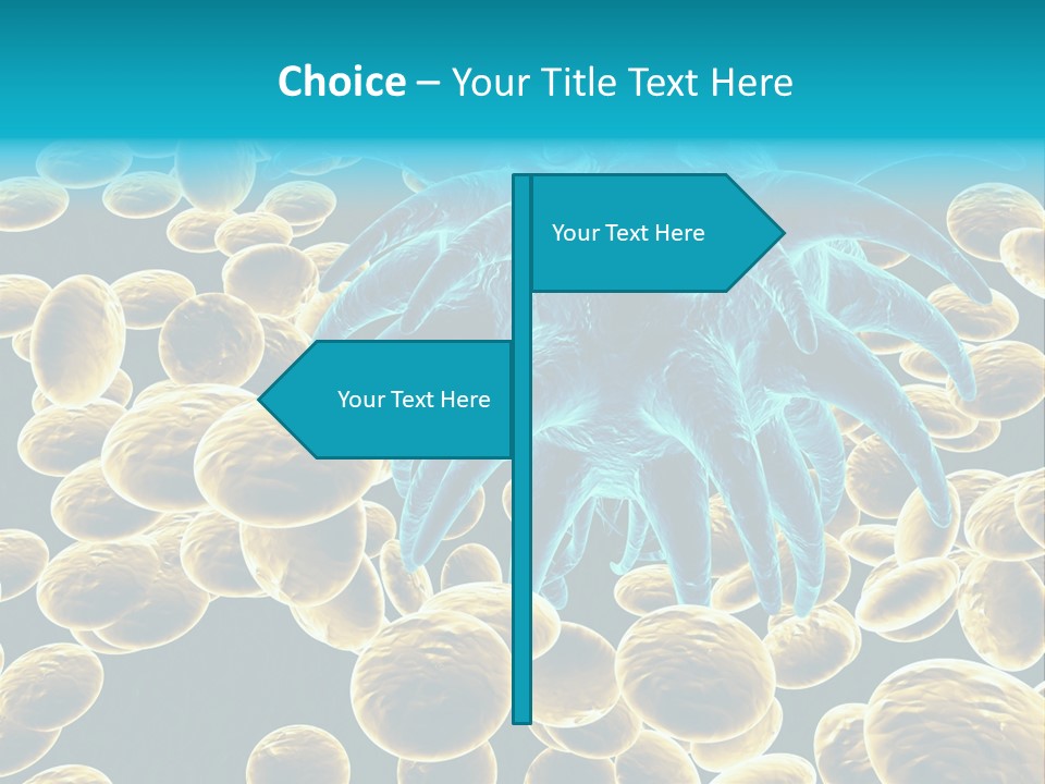 Concept White Cell PowerPoint Template