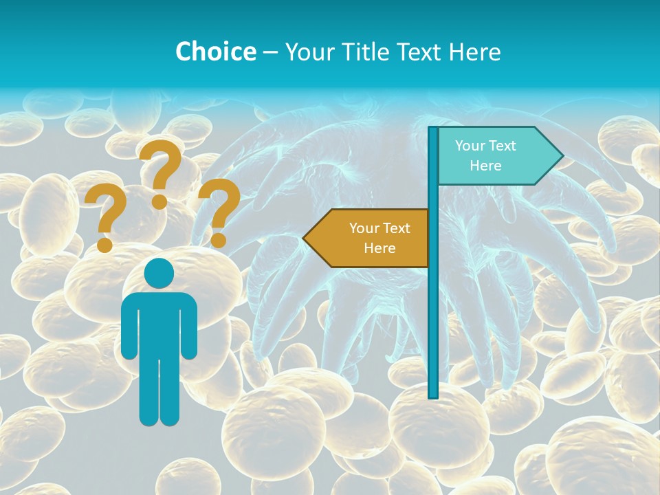 Concept White Cell PowerPoint Template