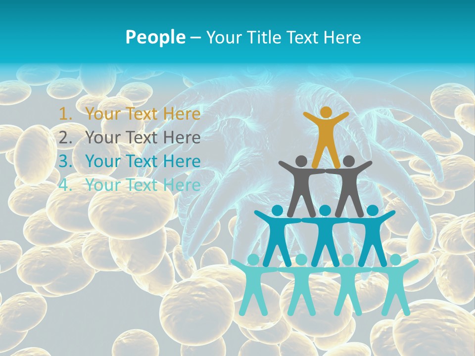 Concept White Cell PowerPoint Template