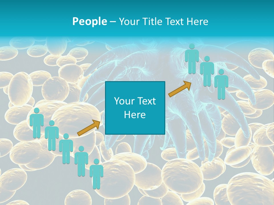 Concept White Cell PowerPoint Template