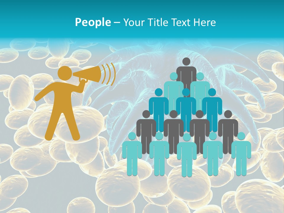 Concept White Cell PowerPoint Template