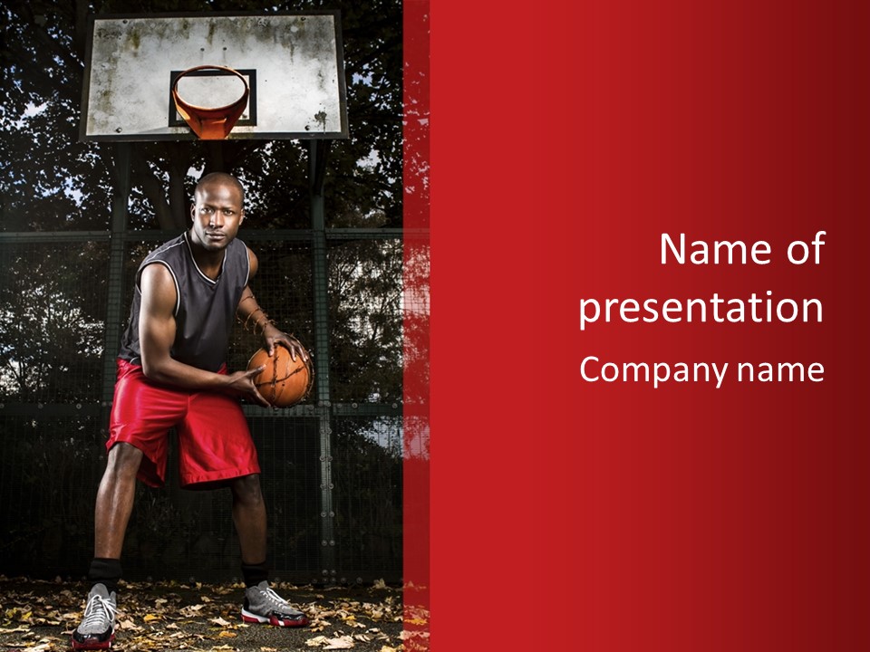 Person Play Fun PowerPoint Template