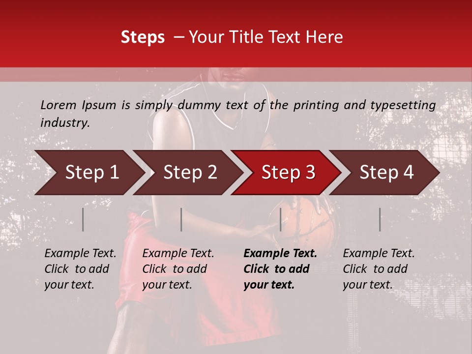 Person Play Fun PowerPoint Template