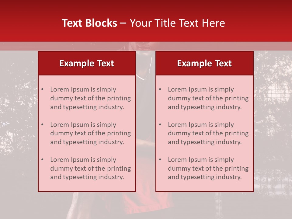 Person Play Fun PowerPoint Template
