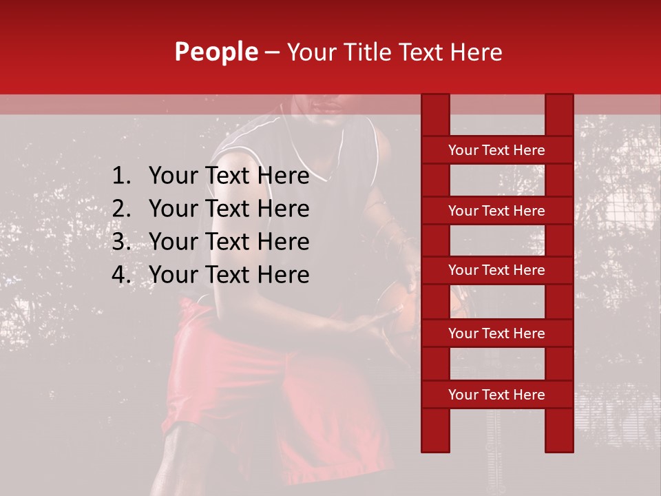 Person Play Fun PowerPoint Template