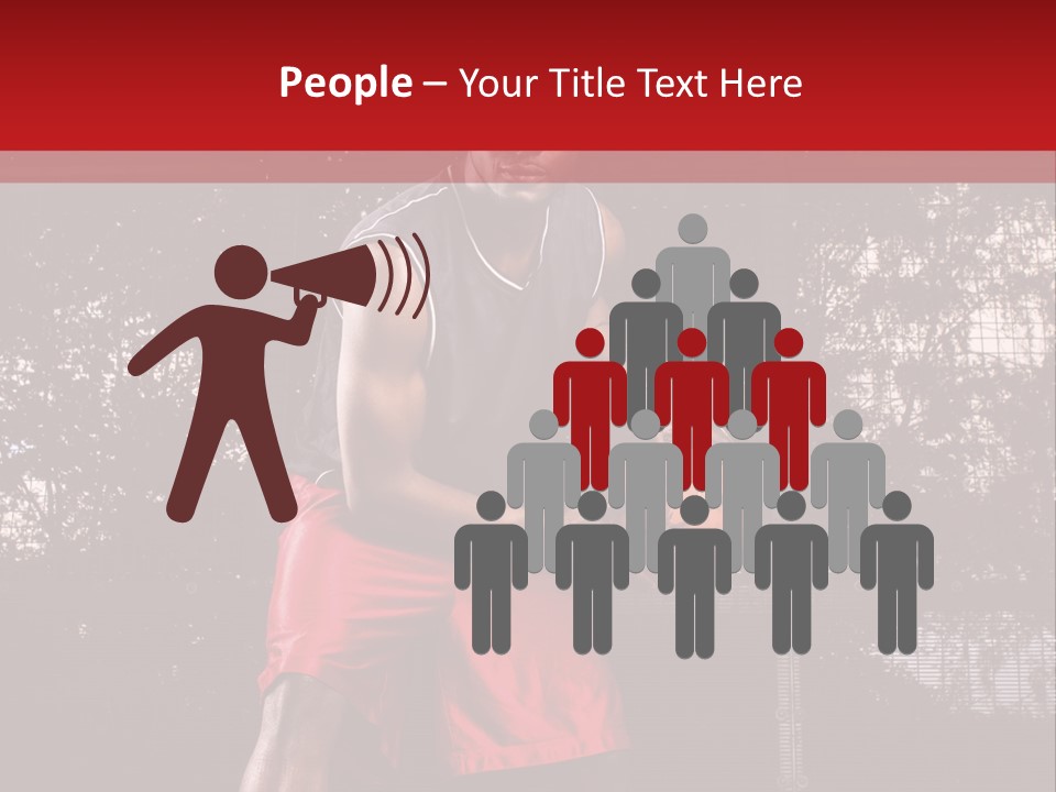 Person Play Fun PowerPoint Template