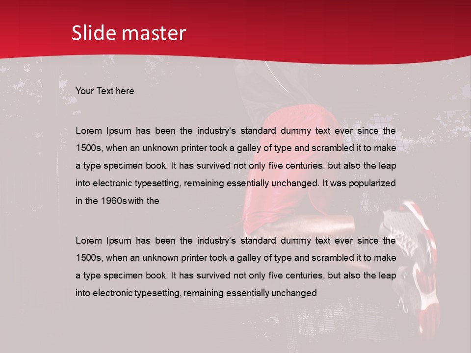 Body Power Outside PowerPoint Template