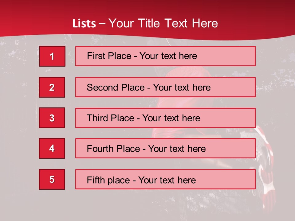 Body Power Outside PowerPoint Template