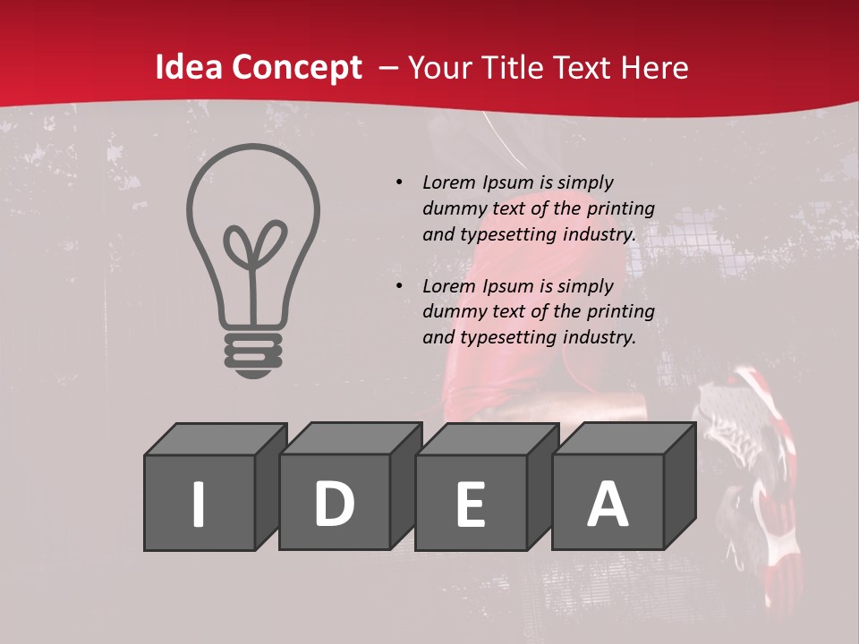 Body Power Outside PowerPoint Template