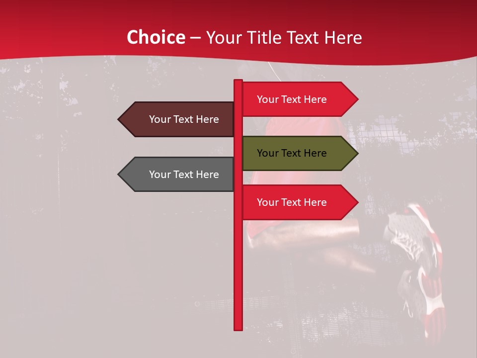 Body Power Outside PowerPoint Template