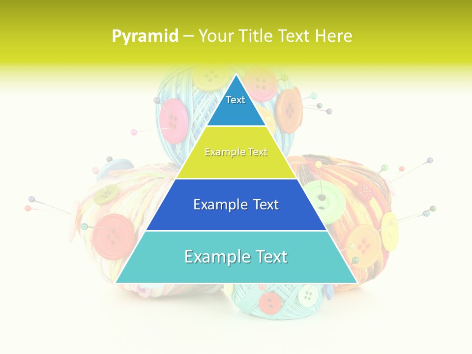 Spool Blue Coil PowerPoint Template