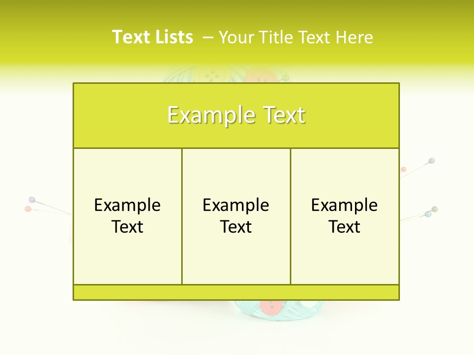 Spool Blue Coil PowerPoint Template