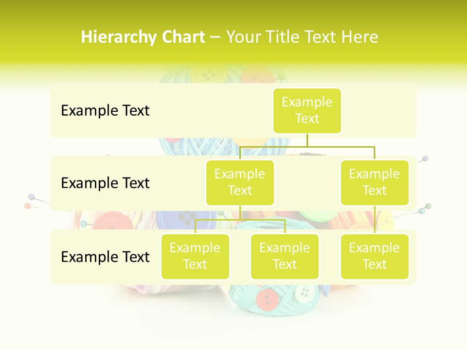 Spool Blue Coil PowerPoint Template