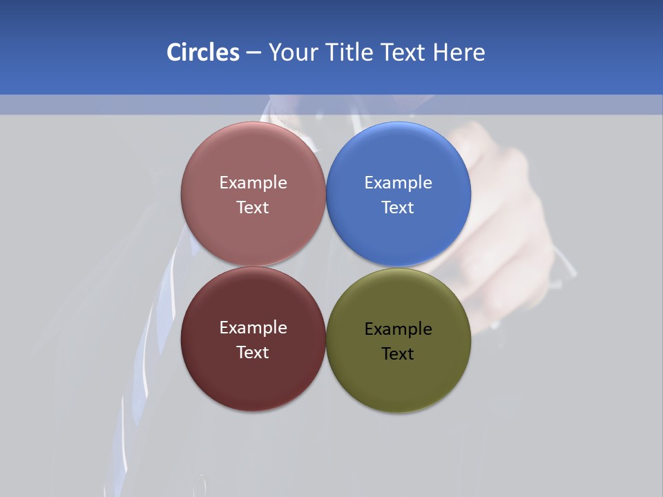 Male Hard Look Concepts PowerPoint Template