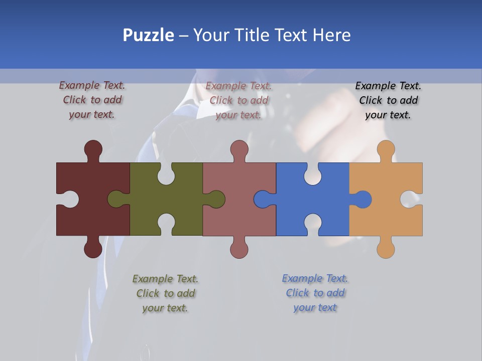 Male Hard Look Concepts PowerPoint Template