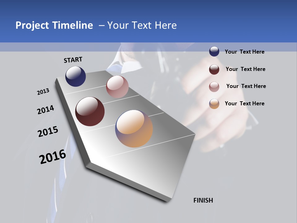 Male Hard Look Concepts PowerPoint Template