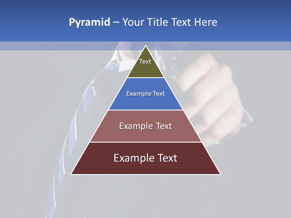 Male Hard Look Concepts PowerPoint Template