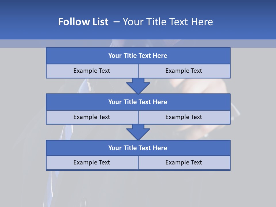 Male Hard Look Concepts PowerPoint Template