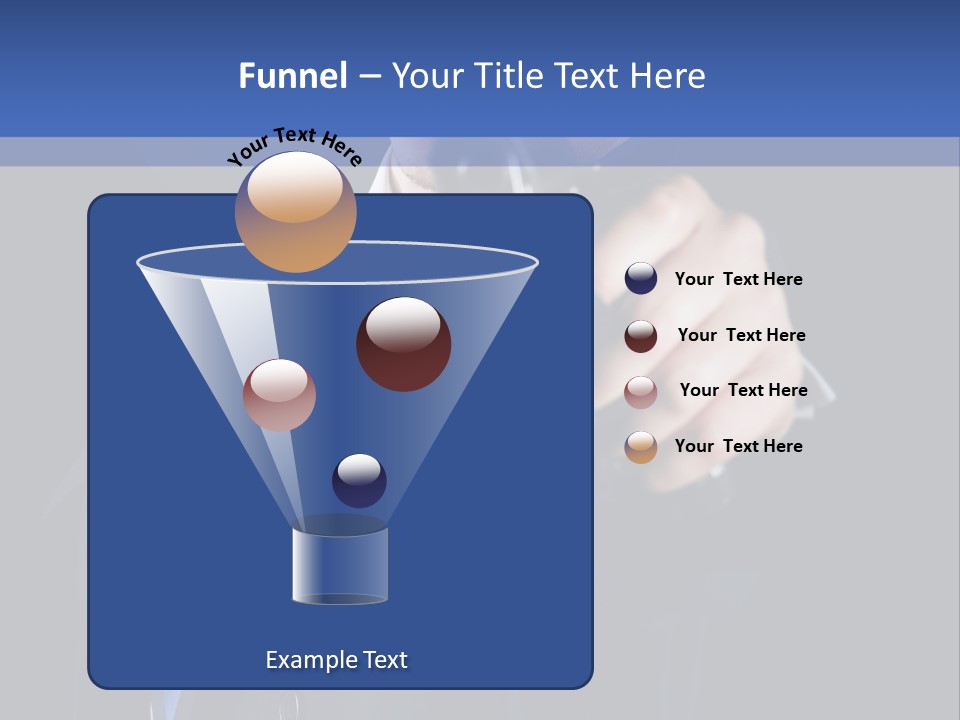 Male Hard Look Concepts PowerPoint Template