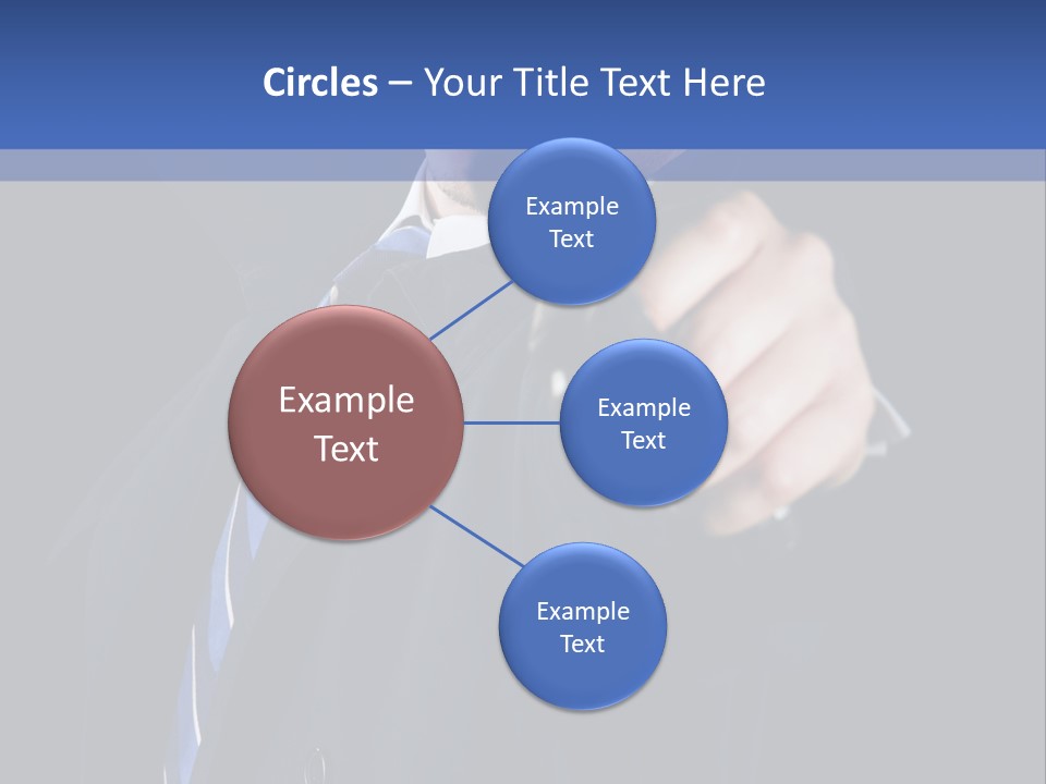 Male Hard Look Concepts PowerPoint Template