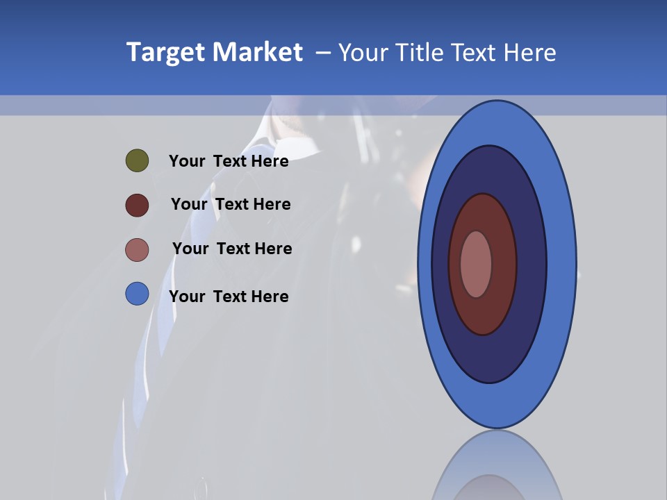 Male Hard Look Concepts PowerPoint Template