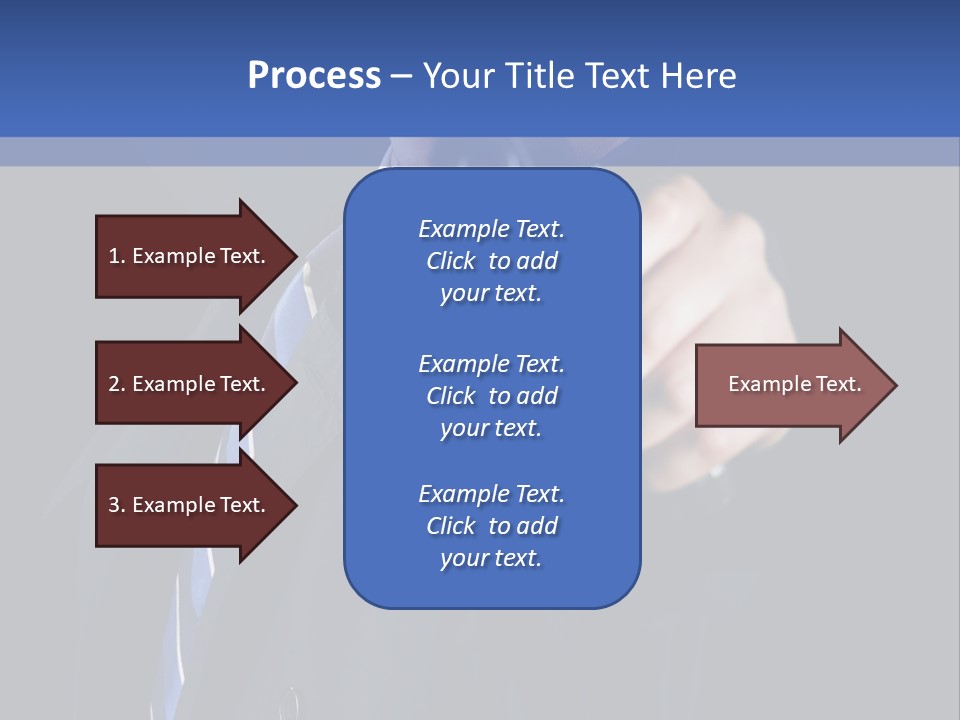Male Hard Look Concepts PowerPoint Template