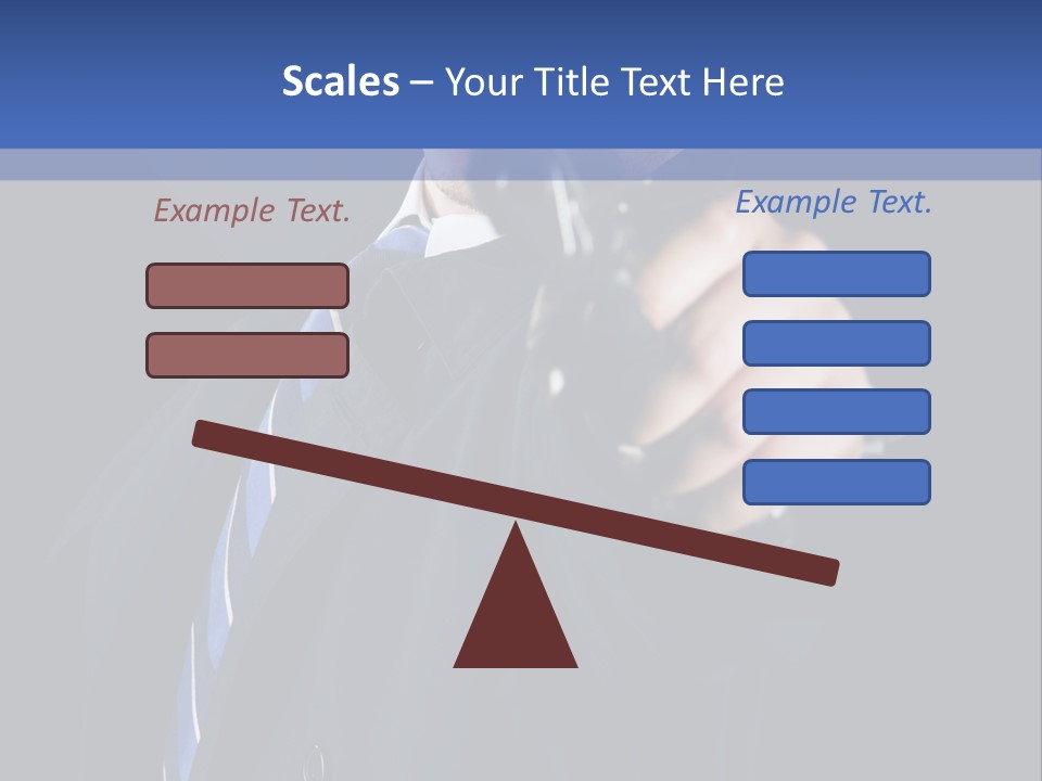 Male Hard Look Concepts PowerPoint Template