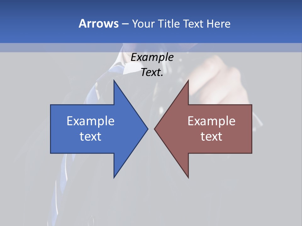 Male Hard Look Concepts PowerPoint Template
