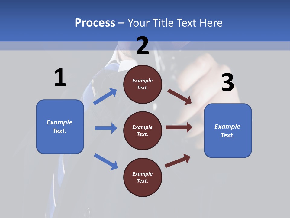 Male Hard Look Concepts PowerPoint Template