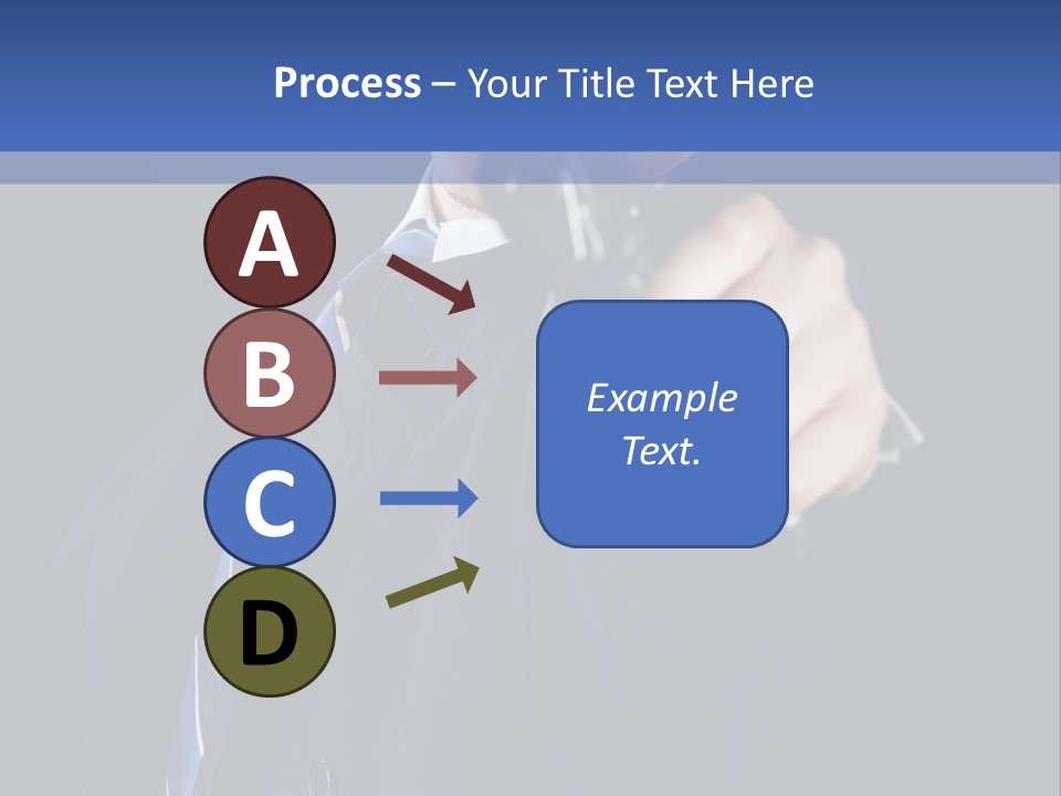 Male Hard Look Concepts PowerPoint Template