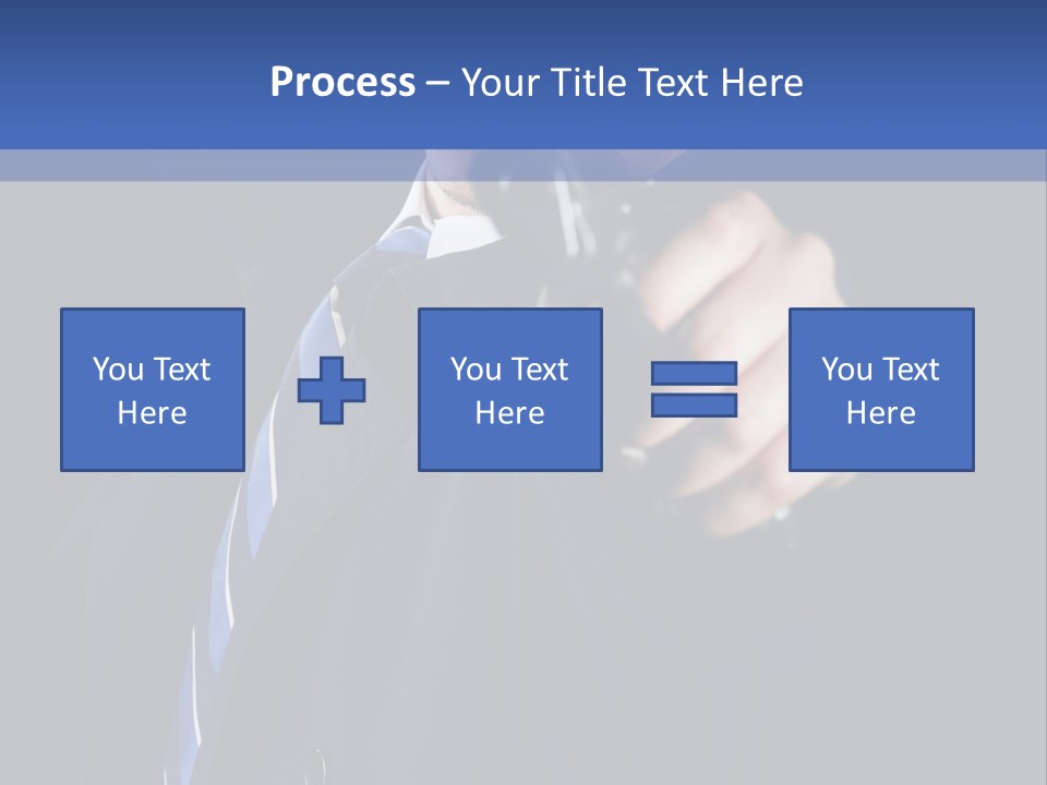 Male Hard Look Concepts PowerPoint Template