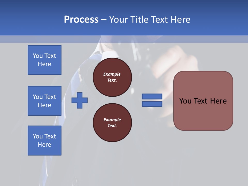 Male Hard Look Concepts PowerPoint Template