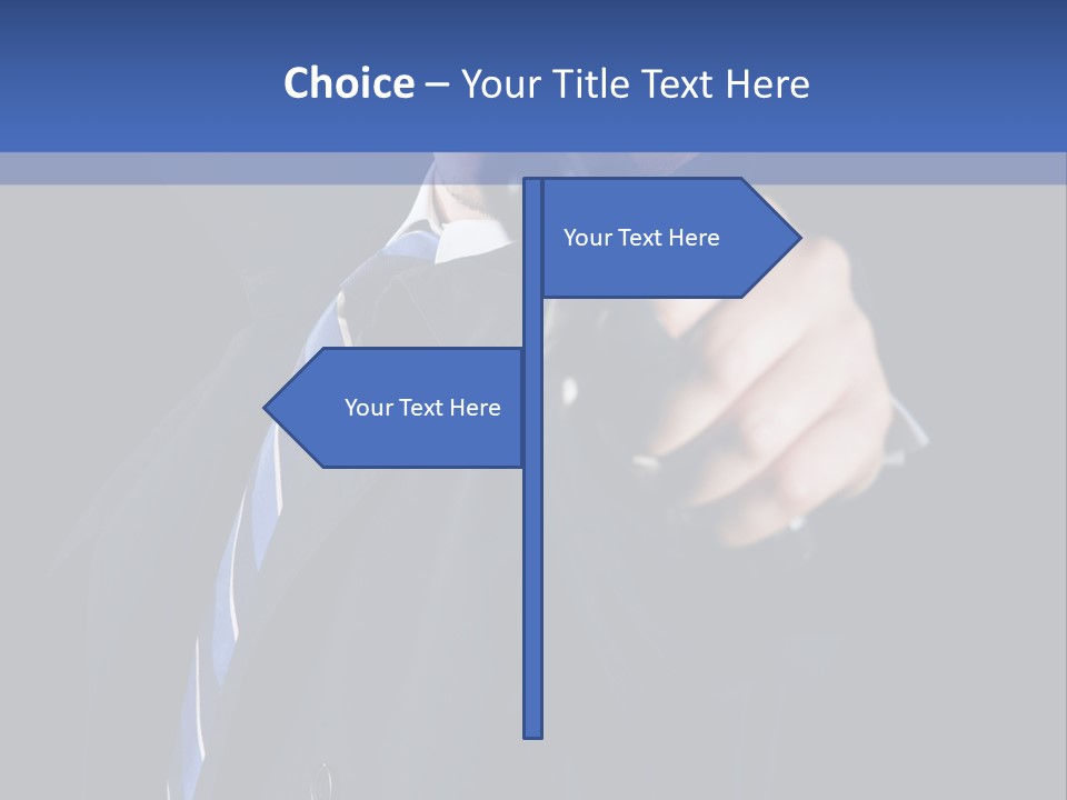 Male Hard Look Concepts PowerPoint Template