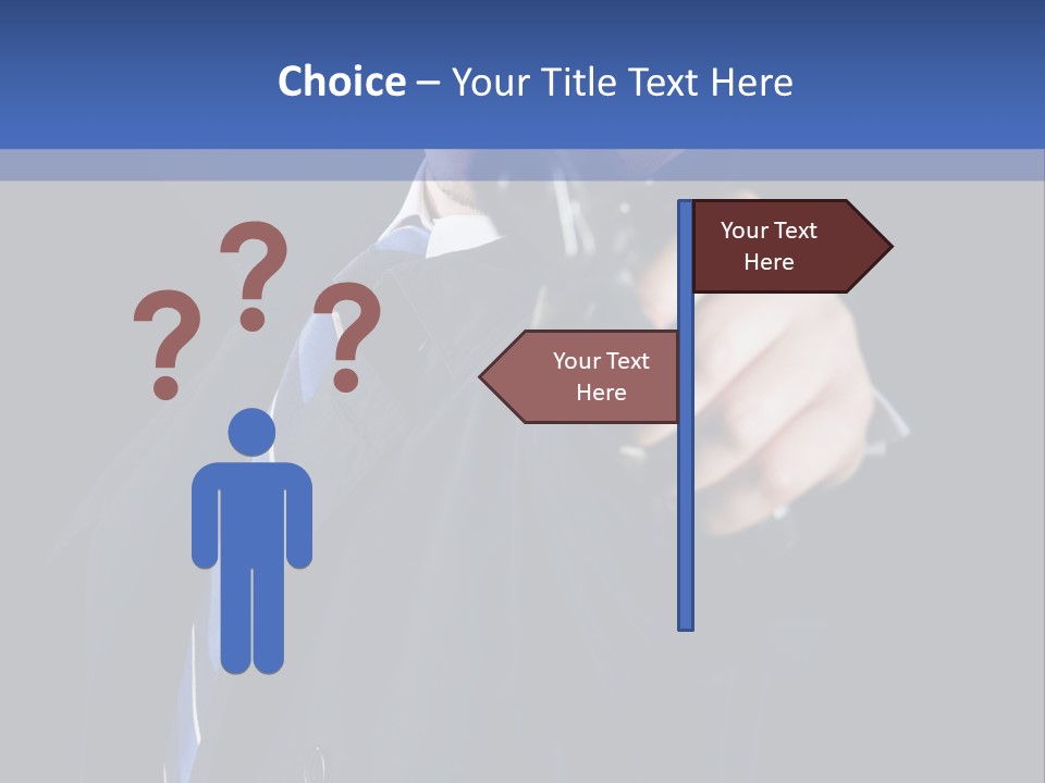 Male Hard Look Concepts PowerPoint Template