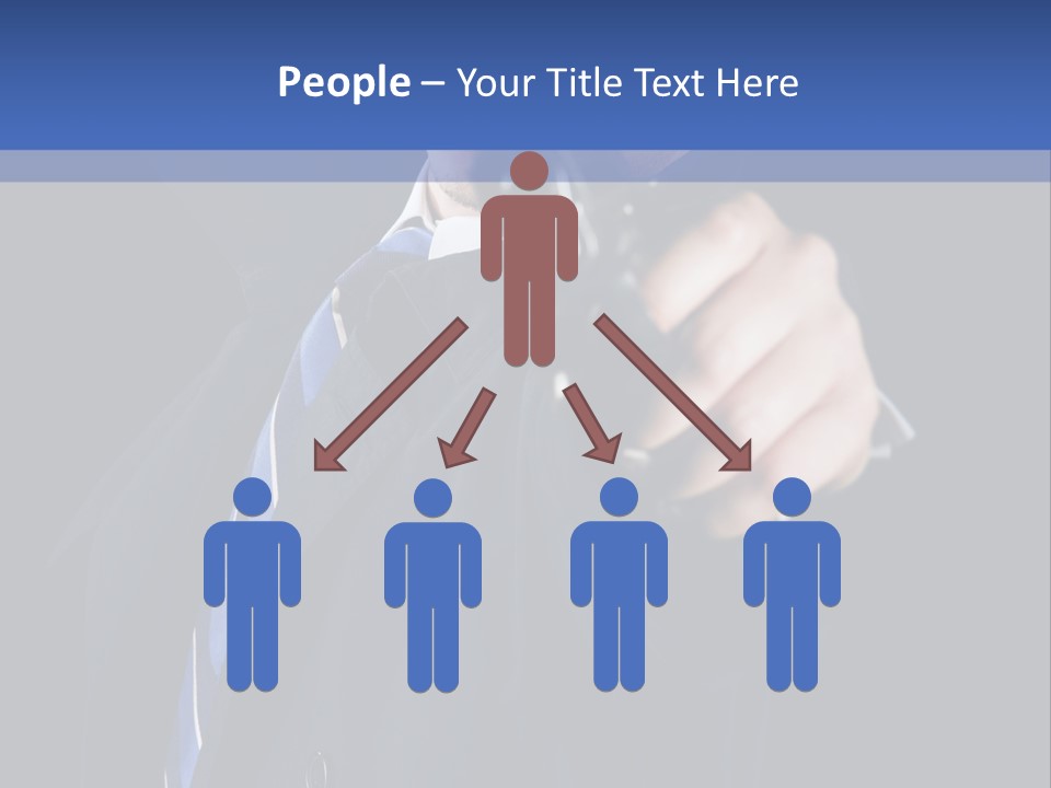 Male Hard Look Concepts PowerPoint Template