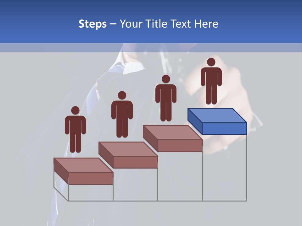 Male Hard Look Concepts PowerPoint Template