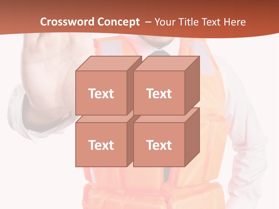 Adult Background Suit PowerPoint Template