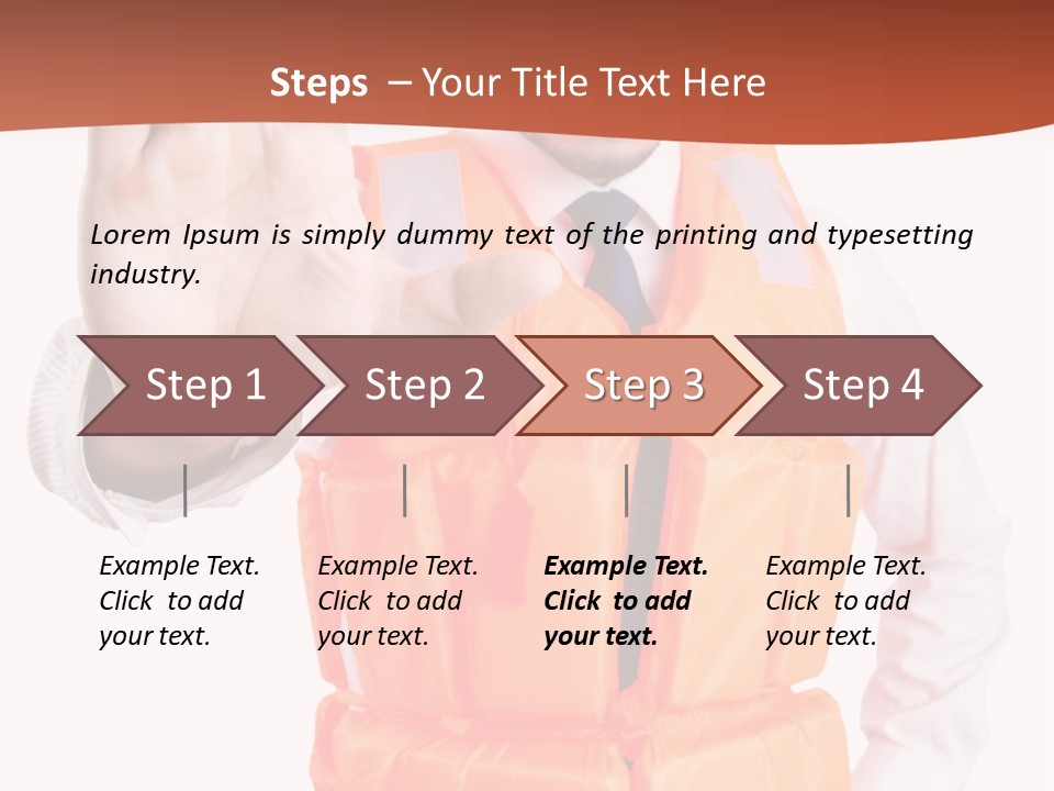 Adult Background Suit PowerPoint Template