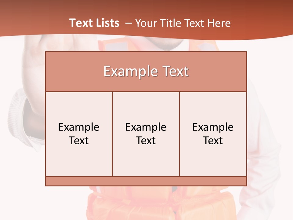 Adult Background Suit PowerPoint Template