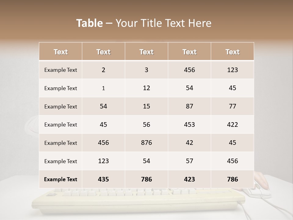 Touch Face Man PowerPoint Template