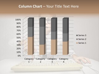 Touch Face Man PowerPoint Template