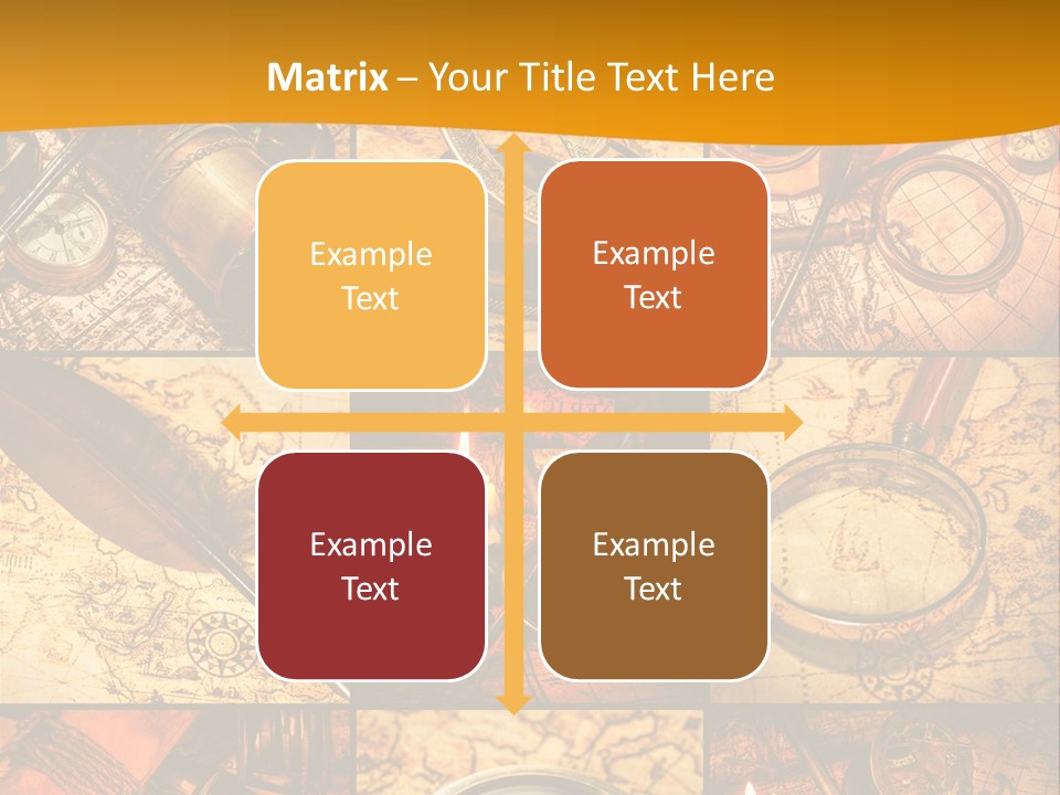 Abstract Science Navigation PowerPoint Template