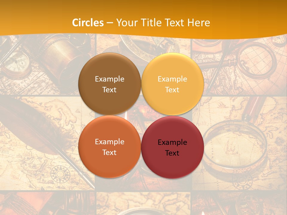 Abstract Science Navigation PowerPoint Template