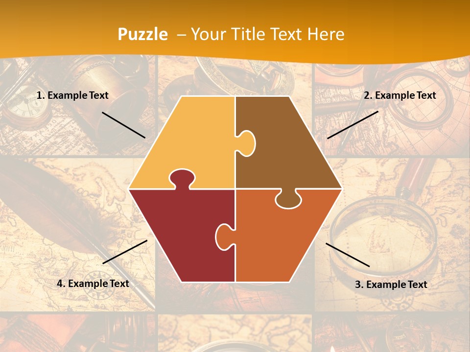 Abstract Science Navigation PowerPoint Template