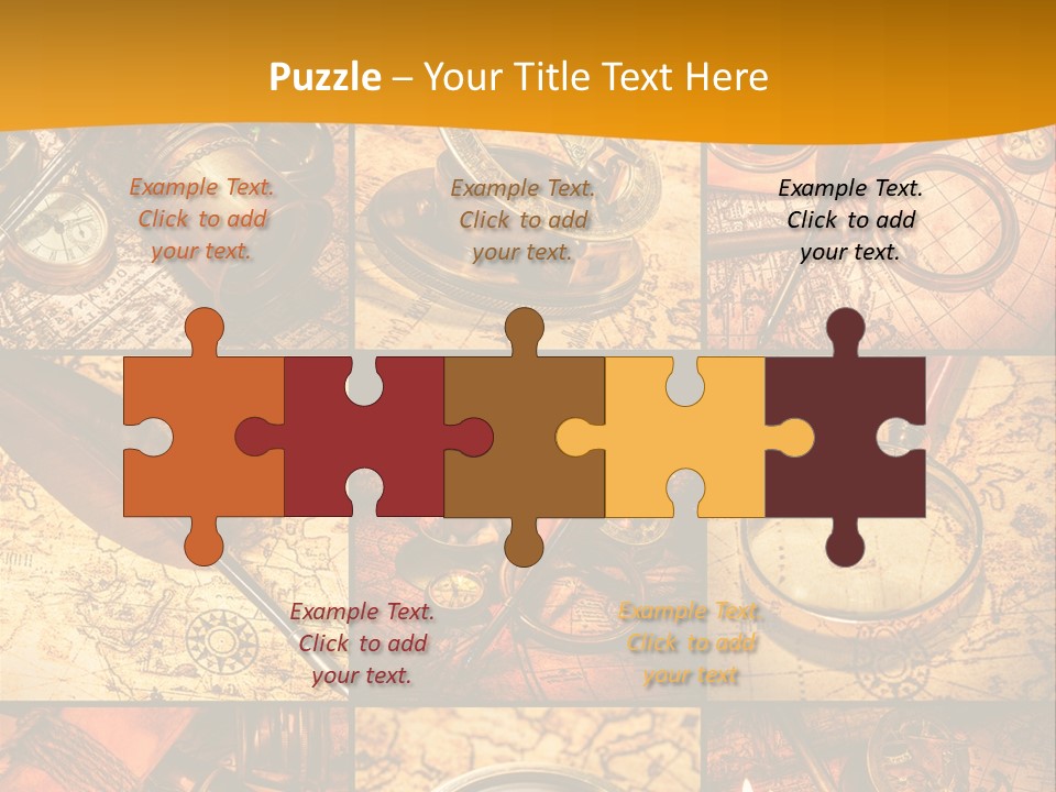Abstract Science Navigation PowerPoint Template