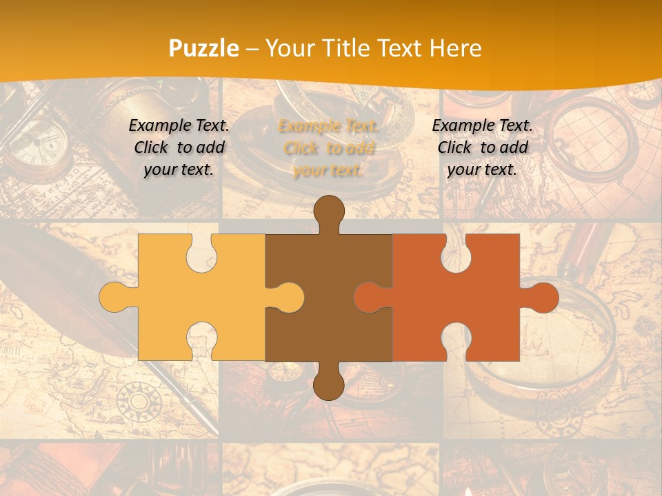 Abstract Science Navigation PowerPoint Template
