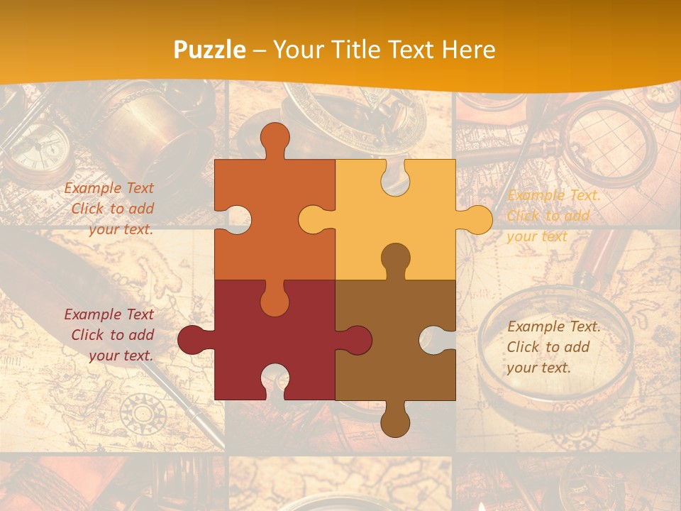 Abstract Science Navigation PowerPoint Template