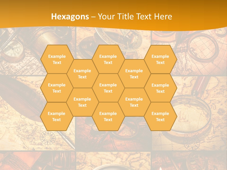 Abstract Science Navigation PowerPoint Template
