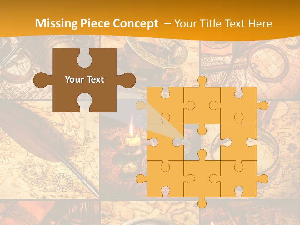 Abstract Science Navigation PowerPoint Template