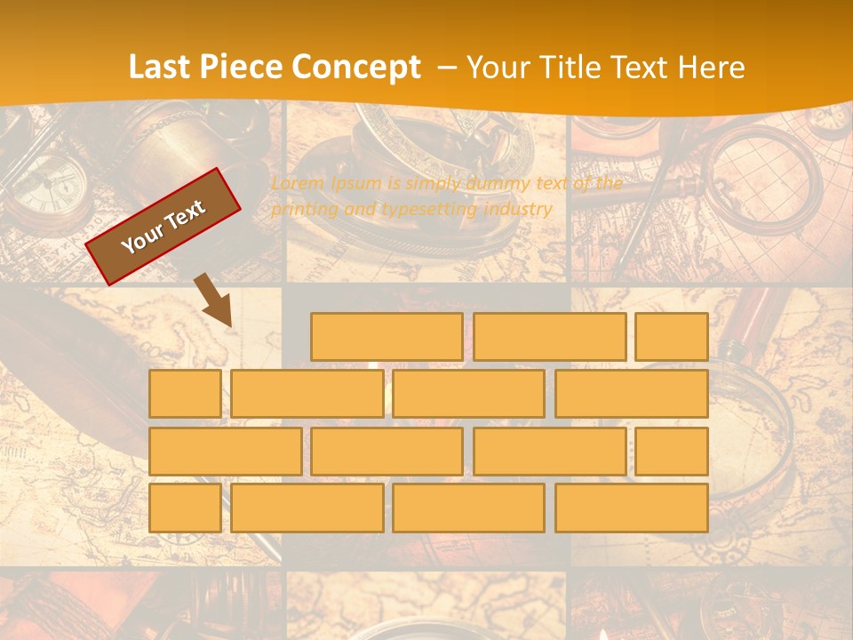 Abstract Science Navigation PowerPoint Template